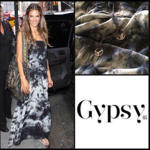 NWOT Gypsy 05 Silk Maxi Dress